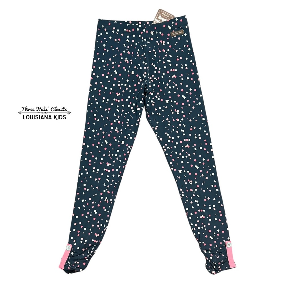 NEW Matilda Jane 12Y Wonderment Rainbow Confetti Leggings